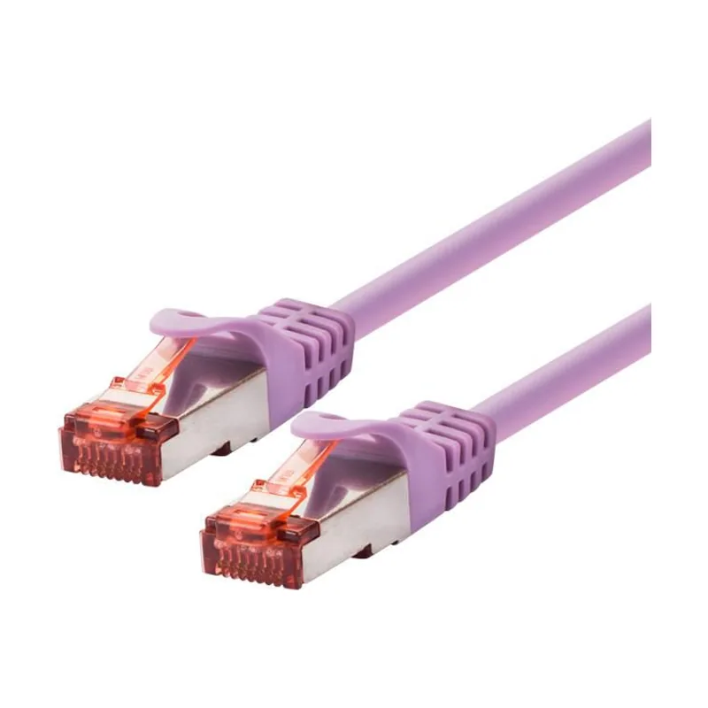 LOGON TCF66F050V cable de red Violeta 5 m Cat6a F/UTP FTP