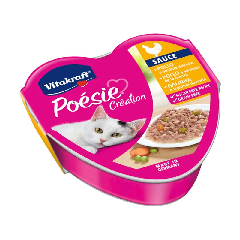 Vitakraft 85 g Poésie Pollo tarrina en salsa