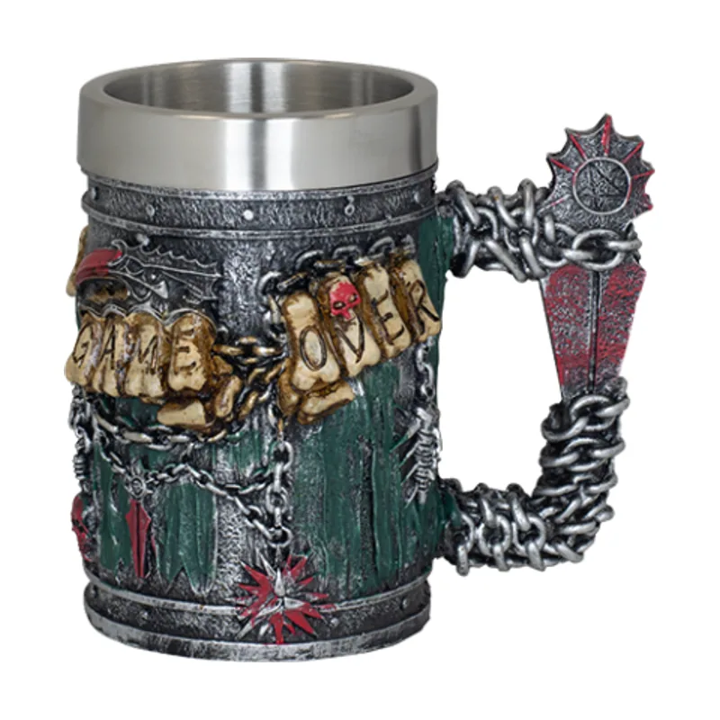 Taza Resina Ornamento Game Over Xxl. Tol