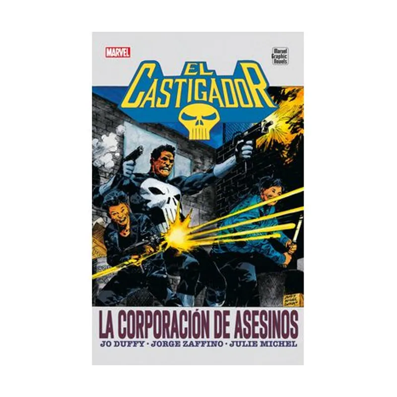Novelas gráficas marvel el castigador la corporación de asesinos