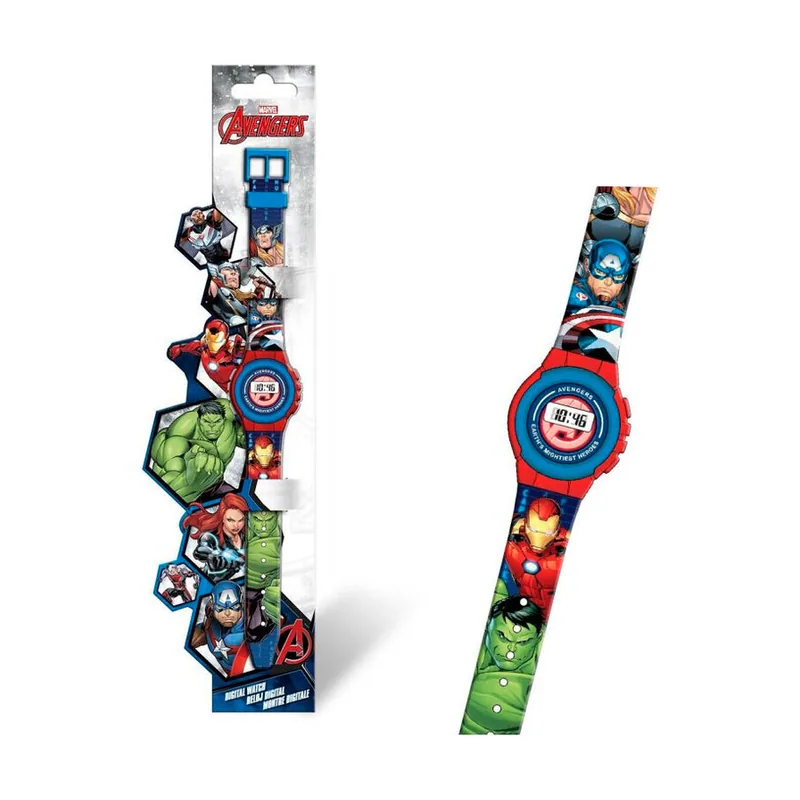 Marvel Reloj Digital Los Vengadores Avengers