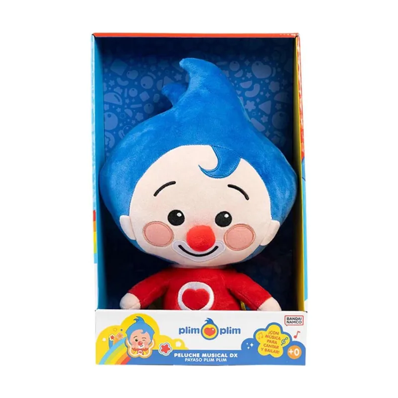 Peluche Musical Dx Payaso Plim