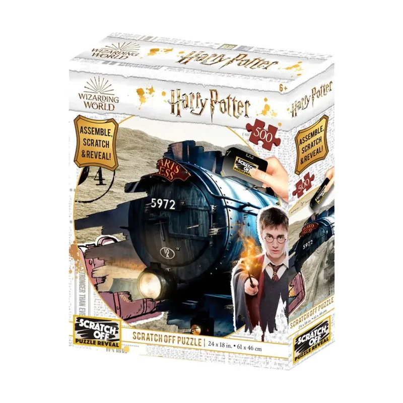 Puzzle Para Rascar Harry Potter Hogwarts Express 500 Piezas