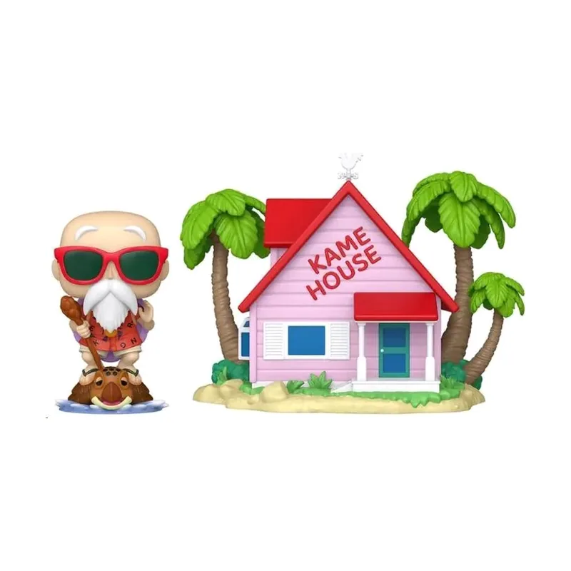 Pop Town Dragon Ball Master Roshi At Kame House