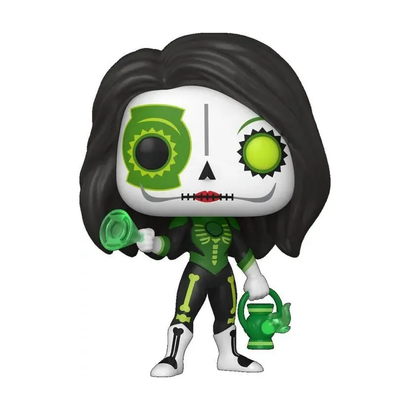 Funko Pop Dc Halloween Calaveras Mexicanas Linterna Verde 57415