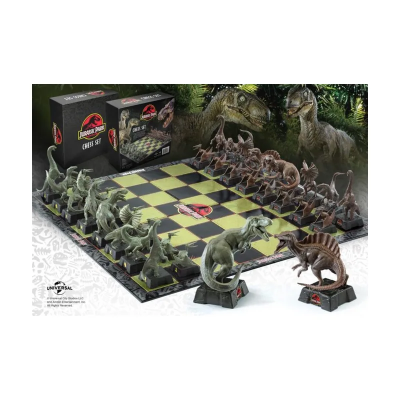 Juego De Mesa Ajedrez The Jurassic Park