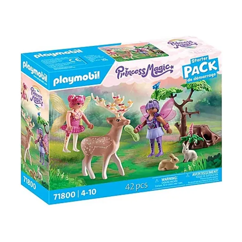 Starter Pack Hadas Con Animales Del Bosque
