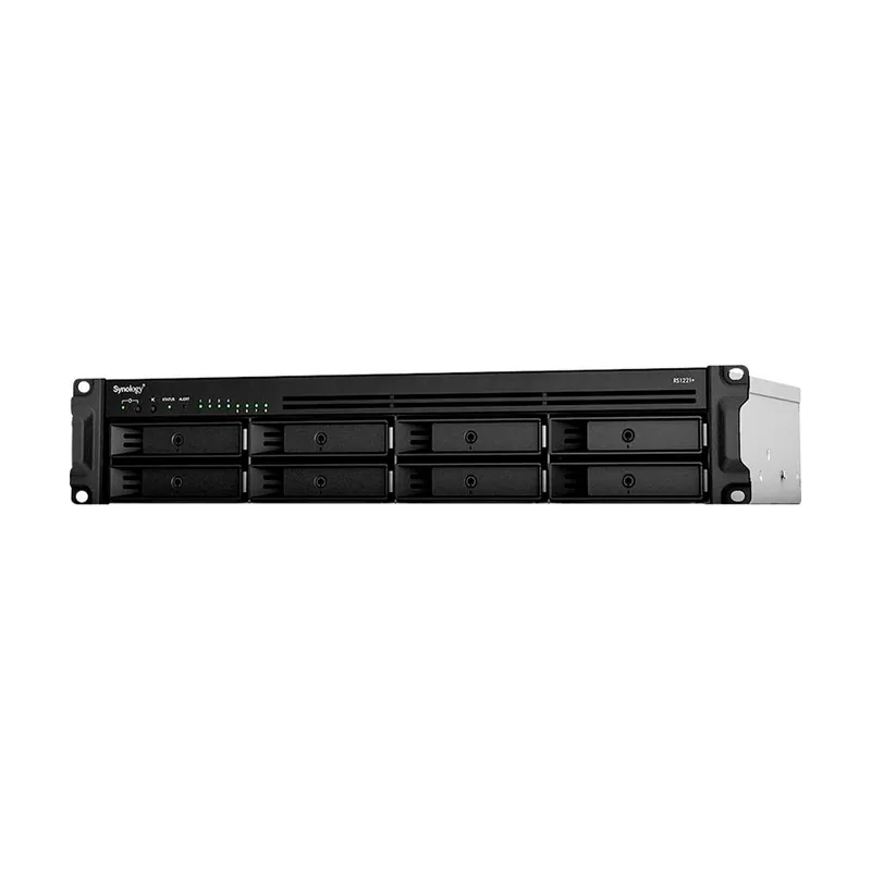 Servidor Nas Rs1221+ 8 Bahias 2U Rack Gigabit Ethernet