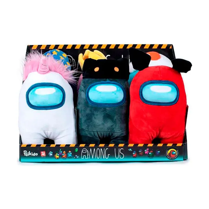 Surtido Peluches 6 Unidades Among Us Edicion Limitada