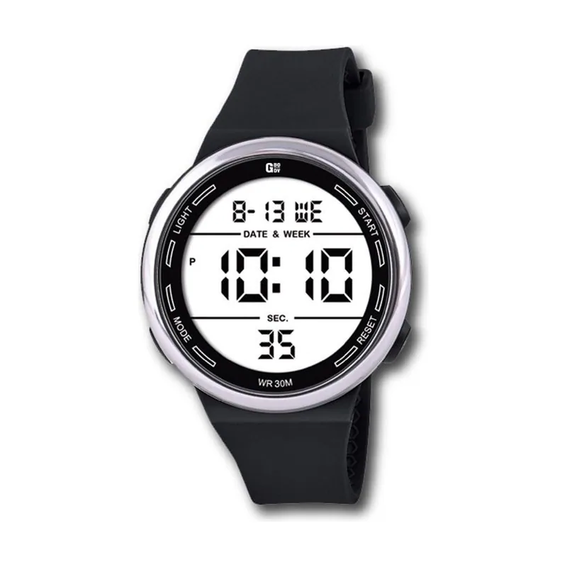 Gbody lcd red hombre/unisex luz led blca c/e