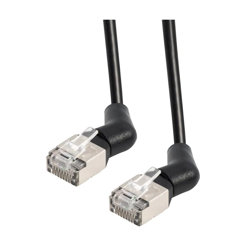 U/ftp patch cable cat 6a 360° rotatable