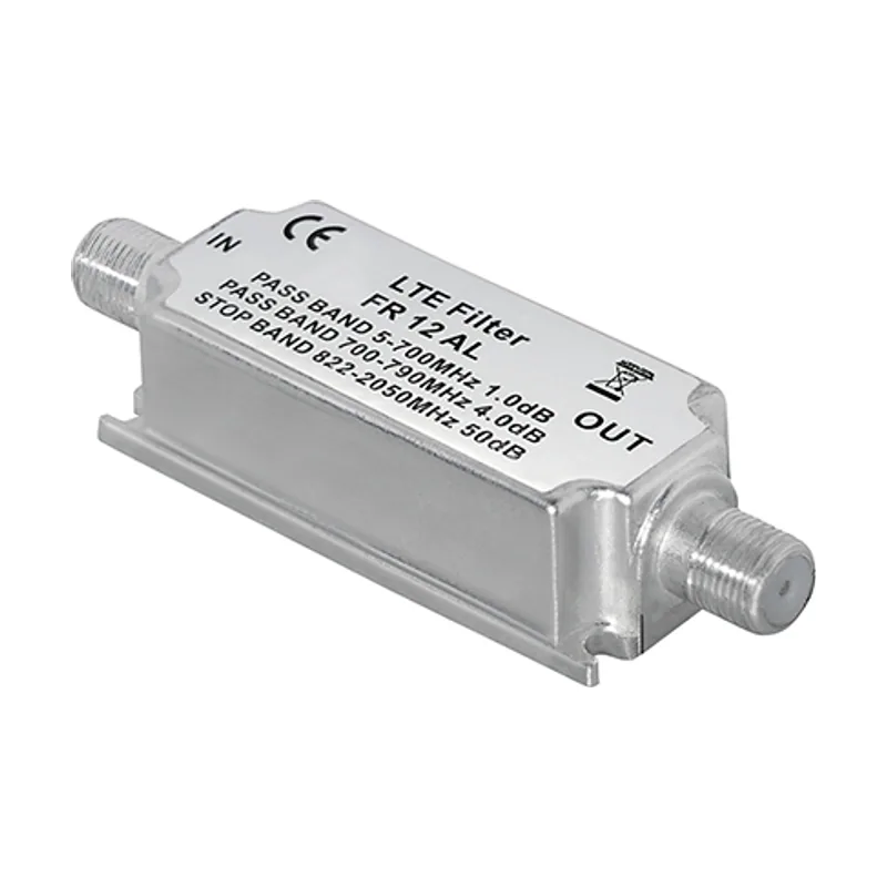 Lte band-stop-filter with dc-pass f-female and f-female prevents transients in the dvb-t