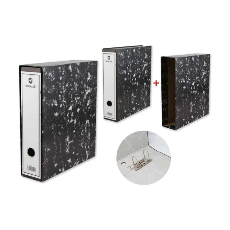 Archivador a-z jaspeado a4 con funda