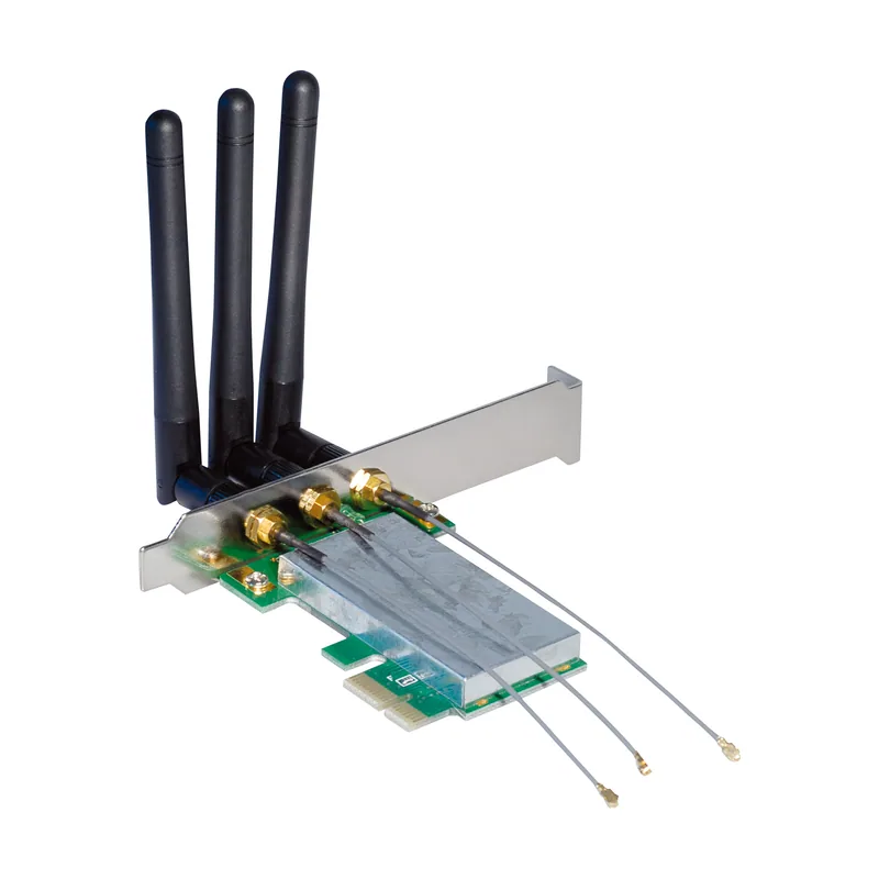 Adapter card for mini pcie wifi card to pcie x1 mainboard slot