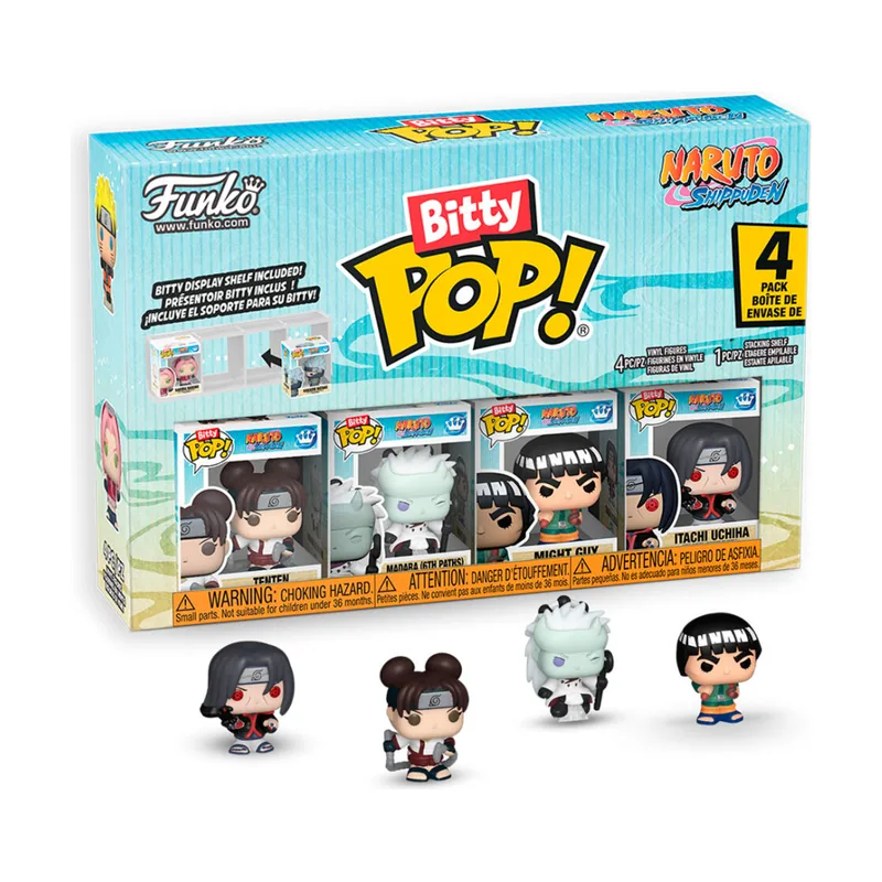 Bitty Pop! 4 Pack Naruto Shippuden