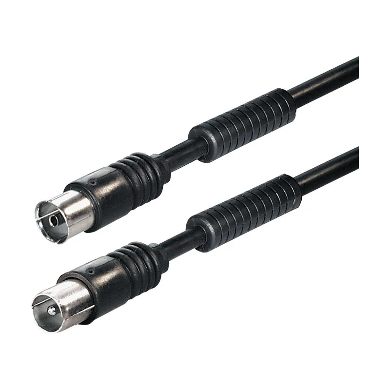 Cable de conexión antena macho recto 9,5 mm