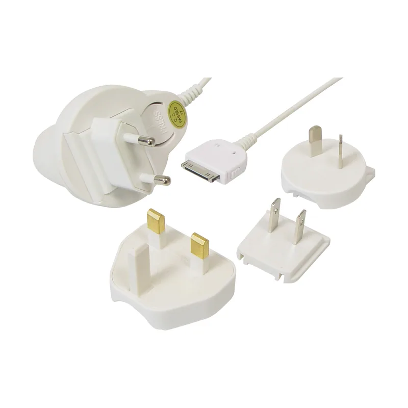 Switched travel power supply for ipod input 100-240 v ac