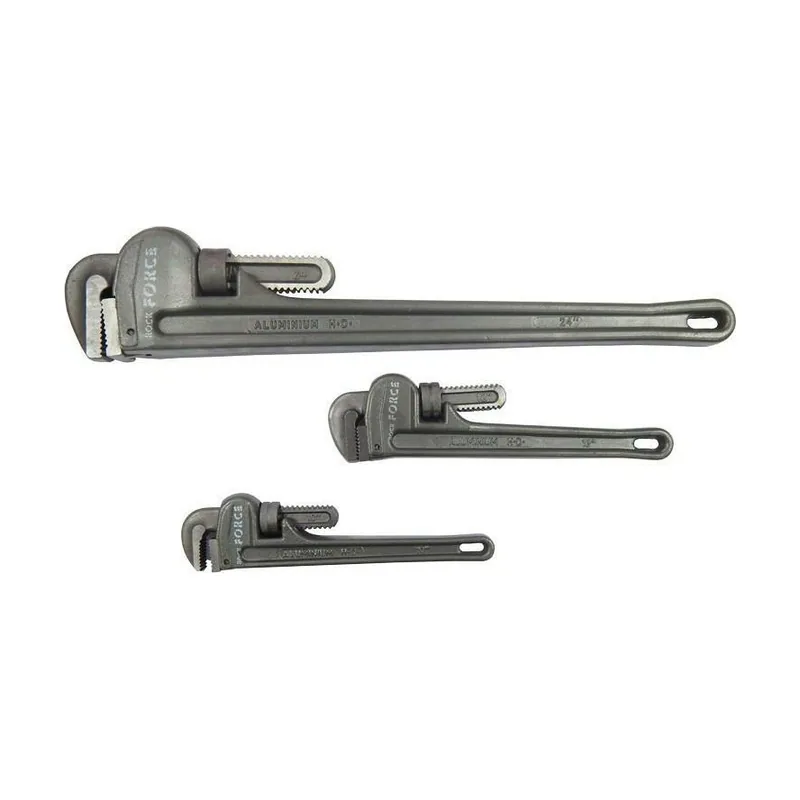 Llave para tuberías con mango de aluminio de 10"