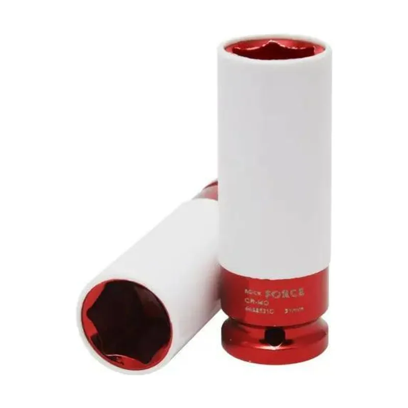 Adaptador de impacto profundo para llantas de aleación con casquillo de seguridad 21mm 1/2"