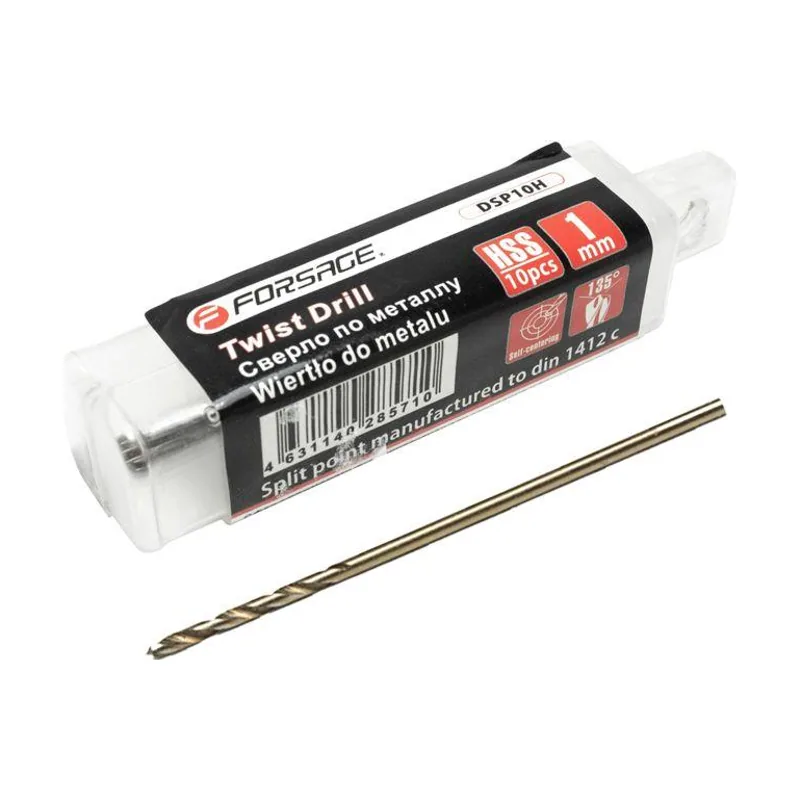 Juego de brocas de 1 mm