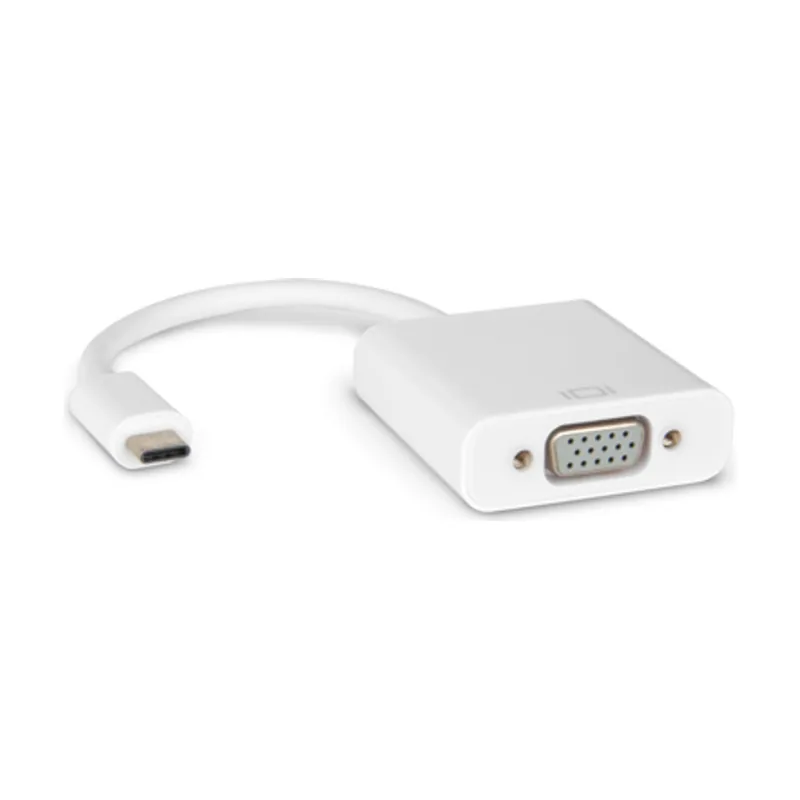 HVATC2VGA adaptador de cable de vídeo 0,13 m USB Tipo C VGA D-Sub