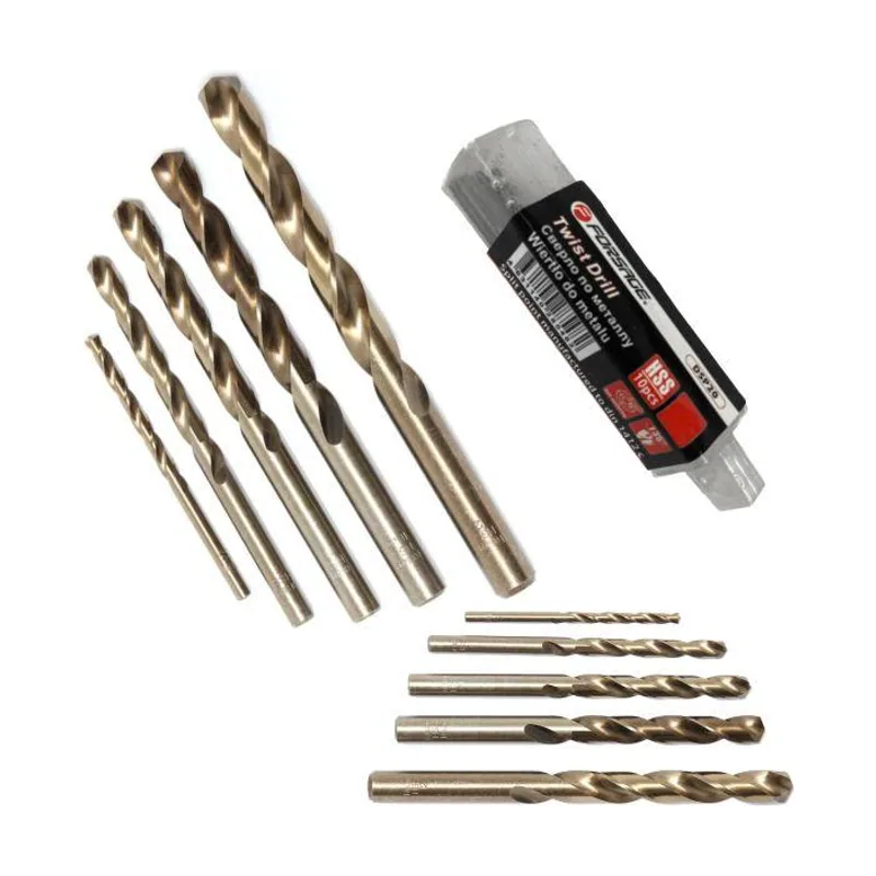Broca para metales 4,8 mm hss+co 10 piezas