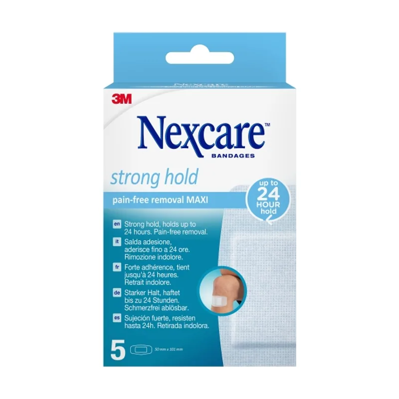Strong hold pack de 5 apositos para heridas