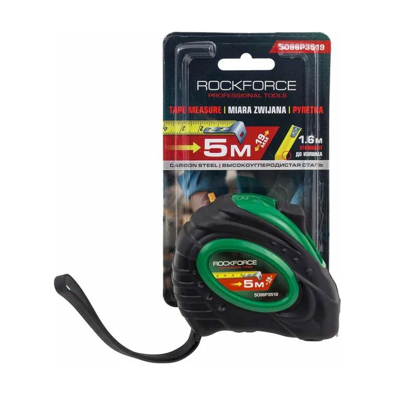 Cinta métrica medida retráctil 5m x 19mm