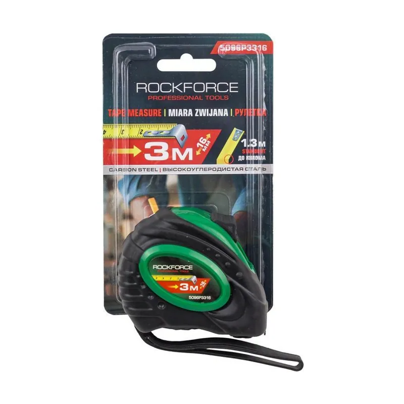 Cinta métrica medida retráctil 3m x 16mm