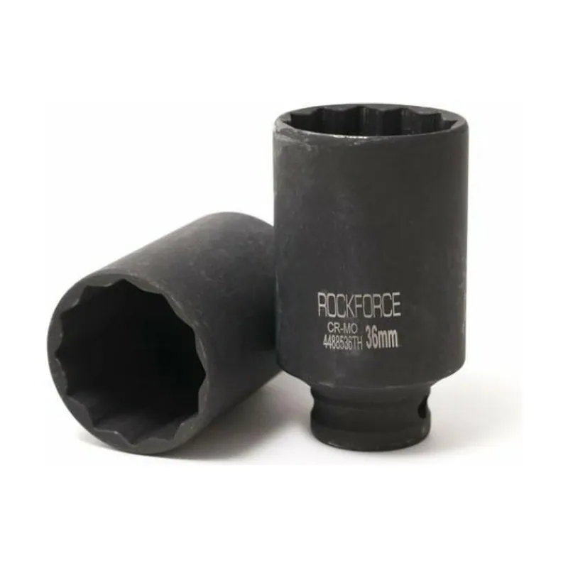 Adaptador de impacto profundo de pared delgada 1/2" 17mm hexagonal