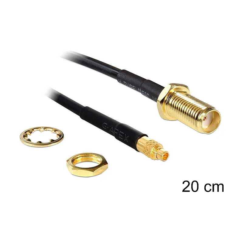 88580 cable coaxial 0,2 m SMA MMCX