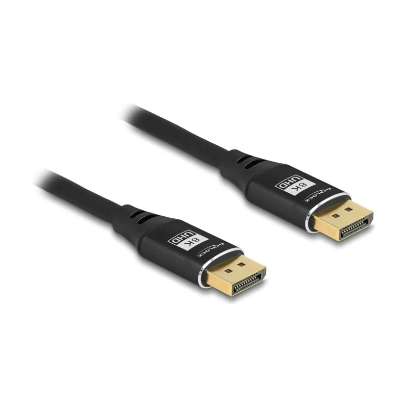 Cable DisplayPort 8K 60 Hz 1 m metal