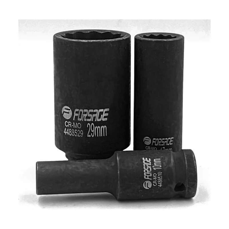 Adaptador de impacto profundo 1/2" 31mm 12 puntas