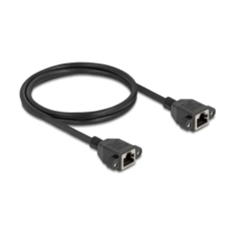 90784 cable de red Negro 1 m Cat6a S/FTP S-STP