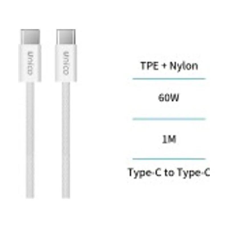 Cable tipo c a tipo c 60w 3a