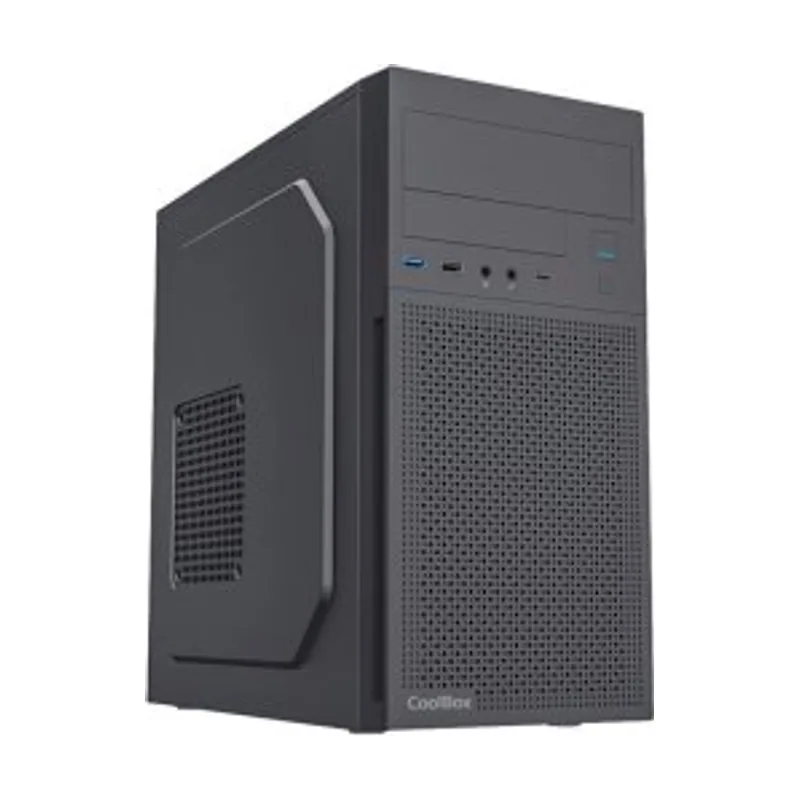 ÷ caja micro atx m680 coo-pcm680-0 frontal rejilla disipador max