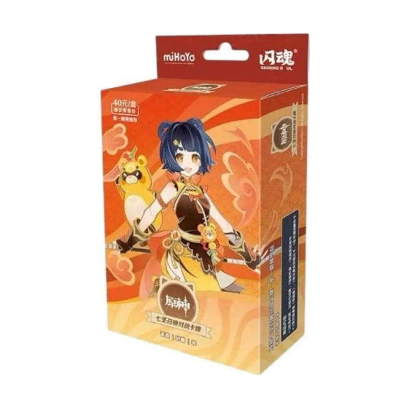 Genshin impact juego de cartas coleccionables