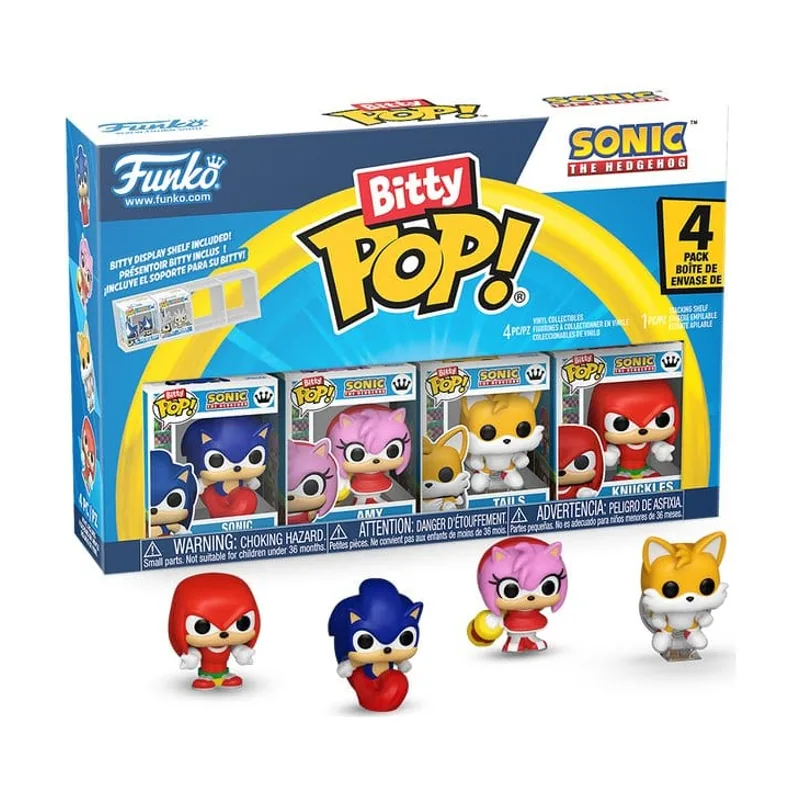 Bitty Pop! 4 Pack Sonic The Hedgehog