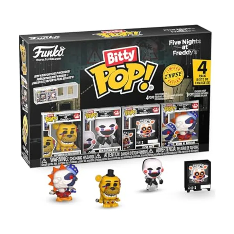 Bitty Pop! 4 Pack Five Nights at Freddy'S FNAF Chase Chance