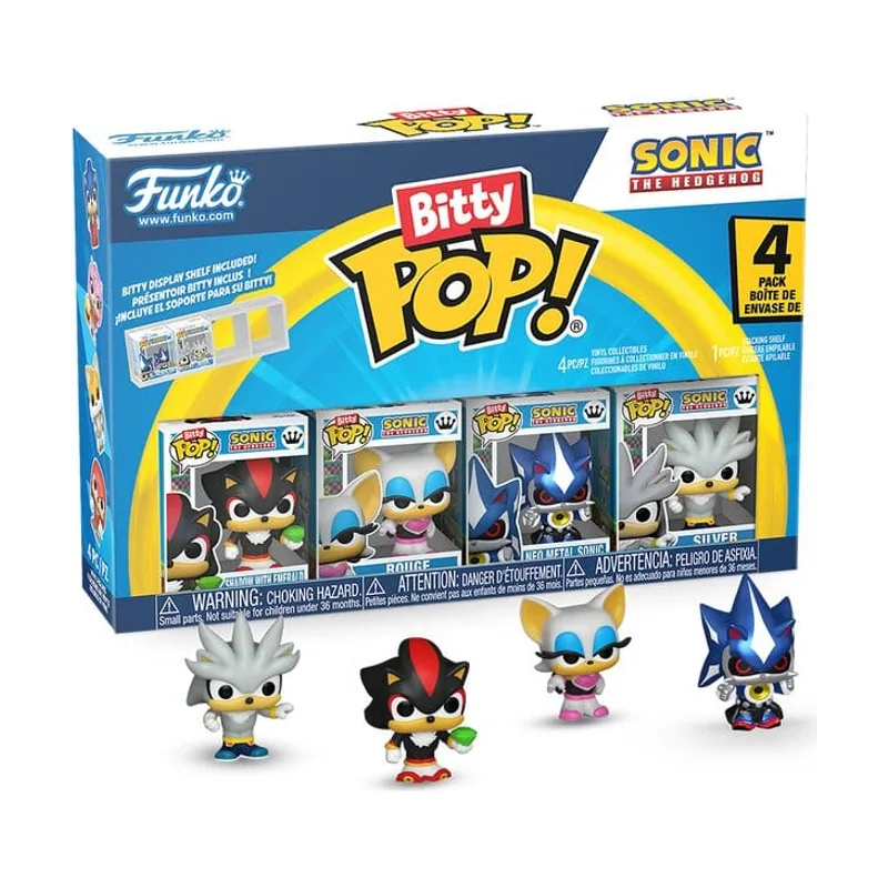 Funko Bitty Pop! 4 Pack Sonic The Hedgehog