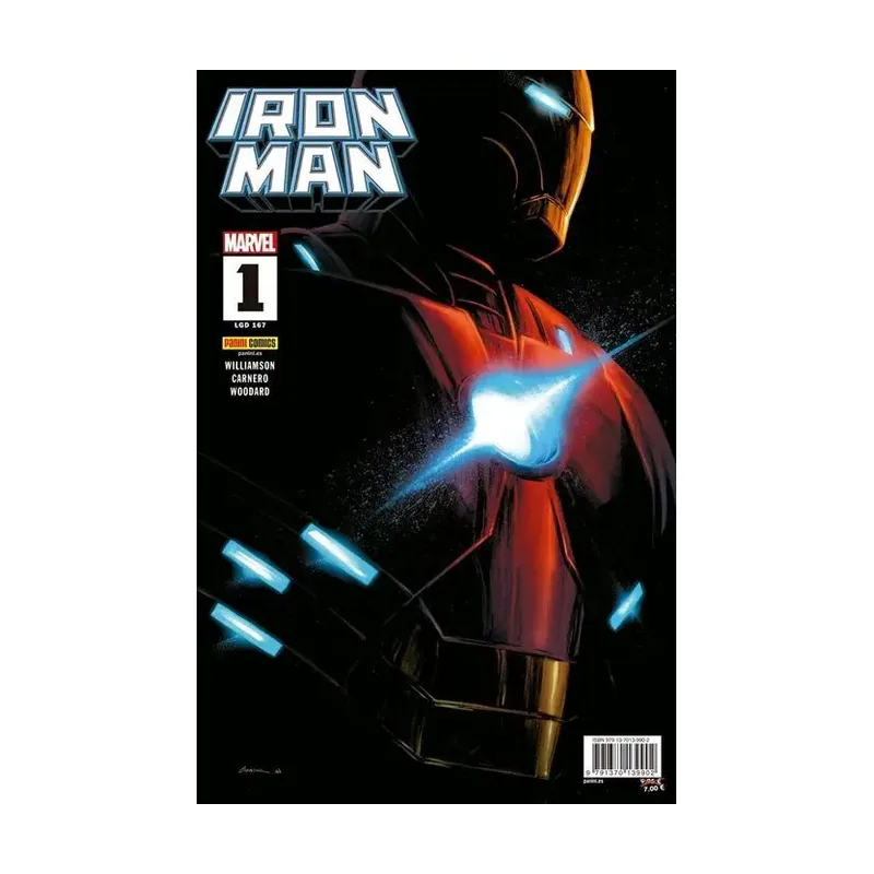 Iron man 01 portada carmen carnero
