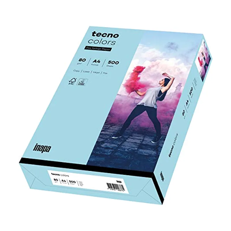 Inapa Papel para impresora de papel de colores Colors 80 g/m²