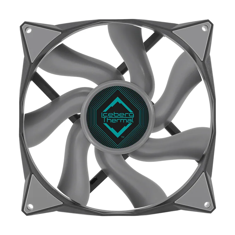 Thermal IceGALE Carcasa del ordenador Ventilador 14 cm Gris 1 pieza s