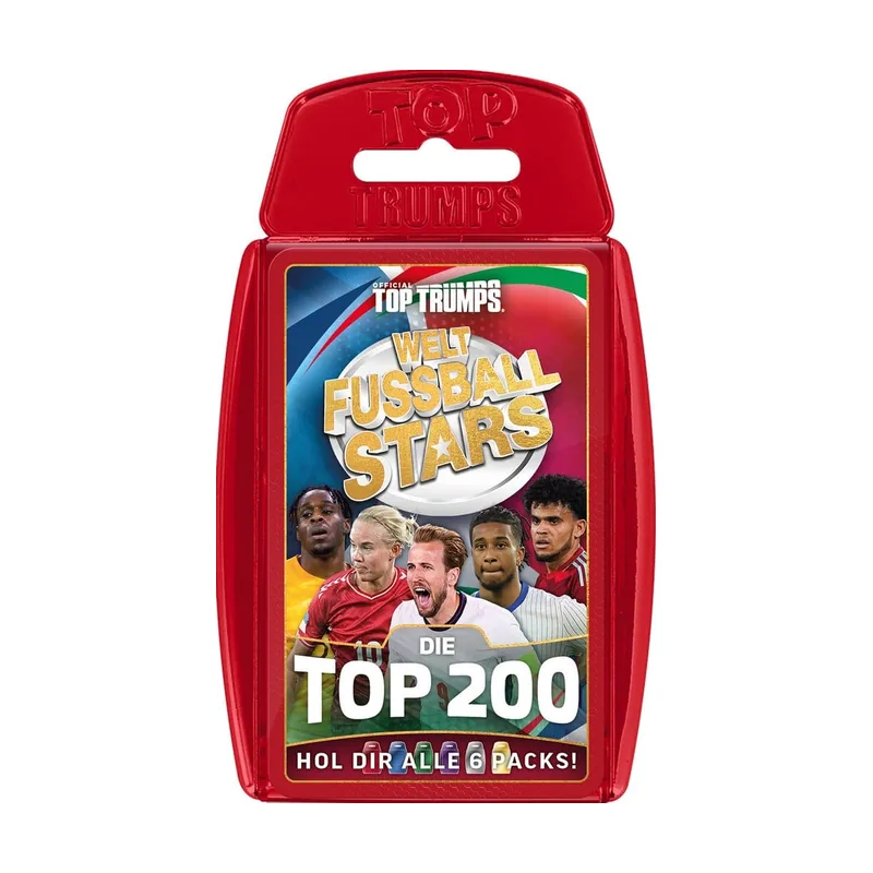 World football stars juego de cartas 200 pack 1 *edición alemana*