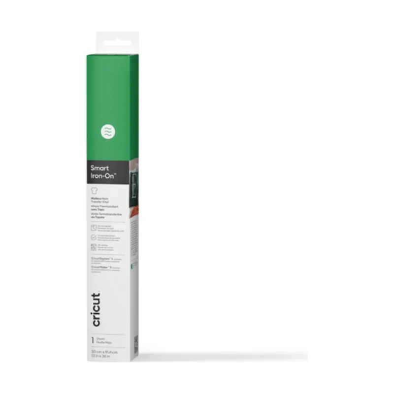 Smart Iron-On Rollo de Vinilo de termotransferencia liso