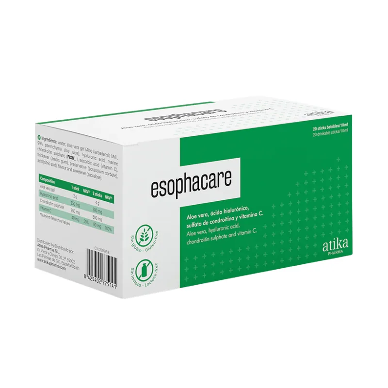 Esophacare 20 Sticks Bebibles De 10 Ml - Atika