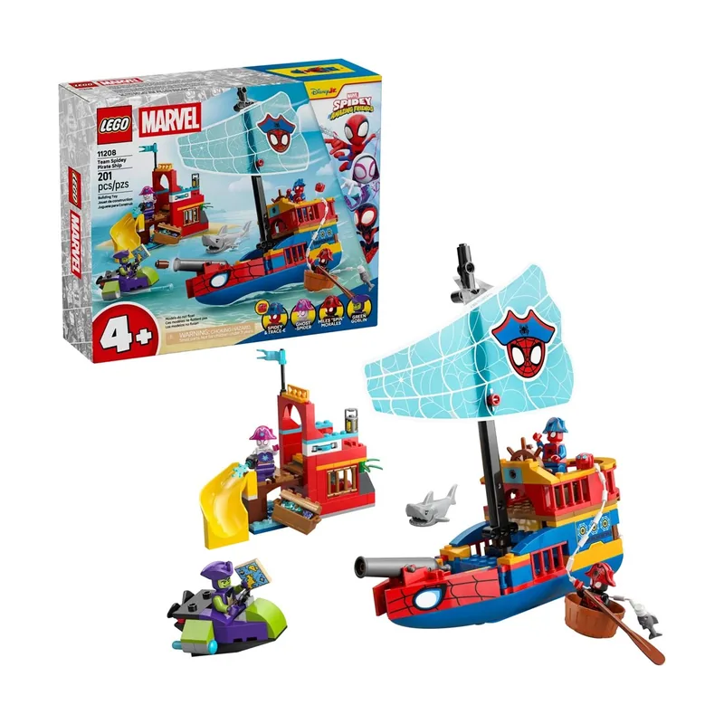 Barco Pirata del Equipo Spidey