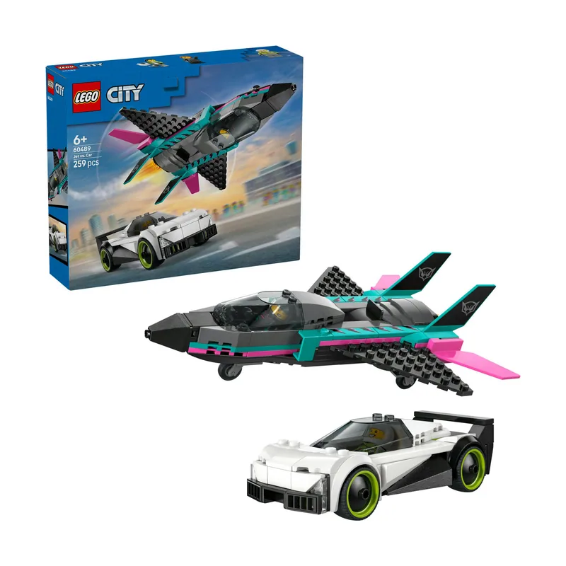 Jet vs. Coche