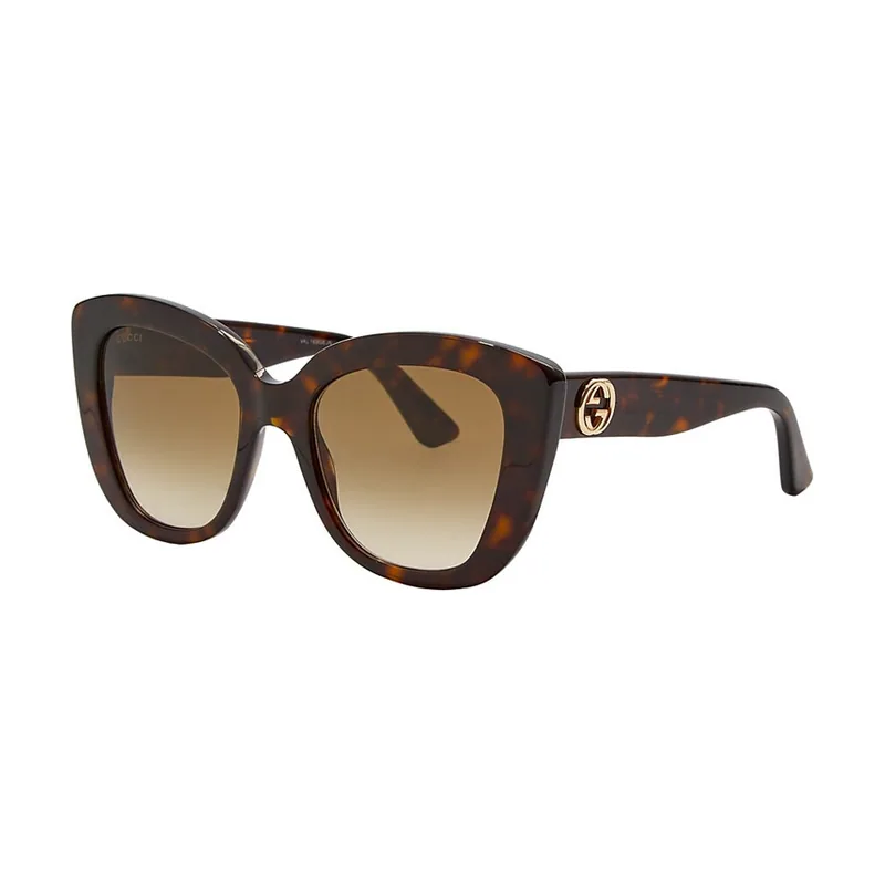 Eyewear Gafas de sol para mujer GG0327S 002 T52 Acetate 140 Havana