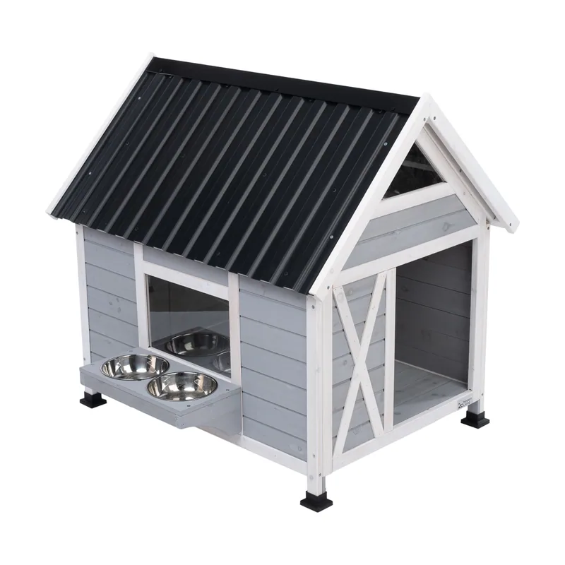 Caseta exterior Belmont para perros